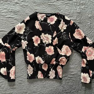 ECLIPSE FLORAL CROP TOP